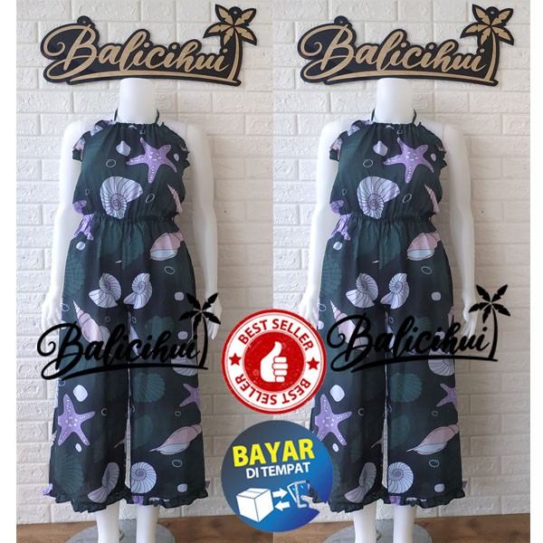 Balicihui Jumpsuit Ruffle Jumpsuit Panjang Jumpsuit Panjang Wanita