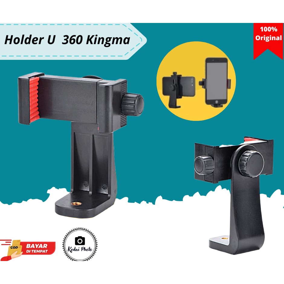 KINGMA U Mount Holder 360 For Tripod Potrait and Landscape