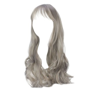 Wig Rambut Palsu Model Panjang Keriting Bergelombang Wig Rambut Palsu Model Panjang Keriting Bergelombang