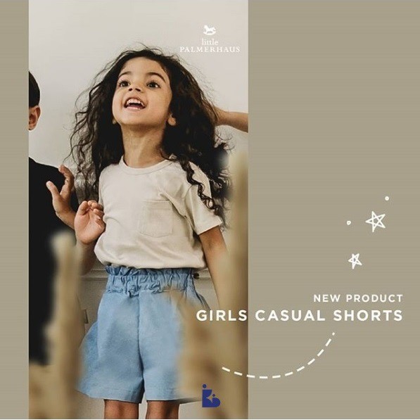 Little Palmerhaus Girls Casual Short | Celana Pendek Anak