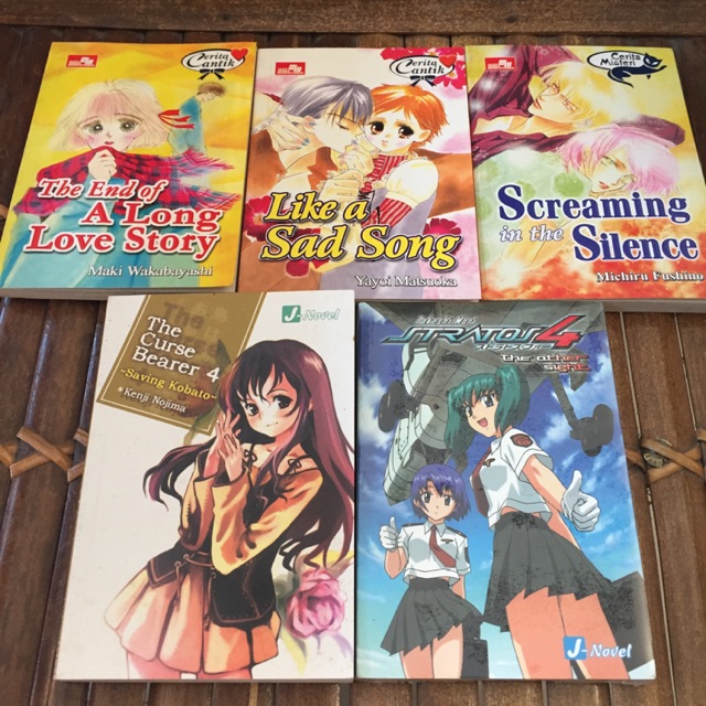 Cerita Cantik, Cerita Misteri, J-Novel 8.000-15.000