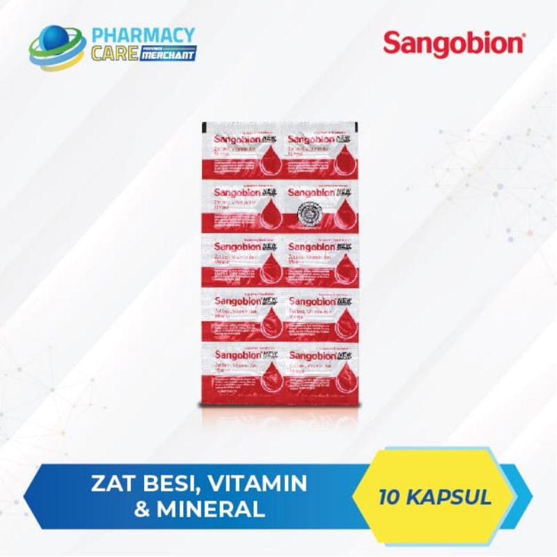 Jual Sangobion 10 Kapsul | Shopee Indonesia