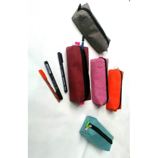 

Izaku pensil anak denim waterproof homemade