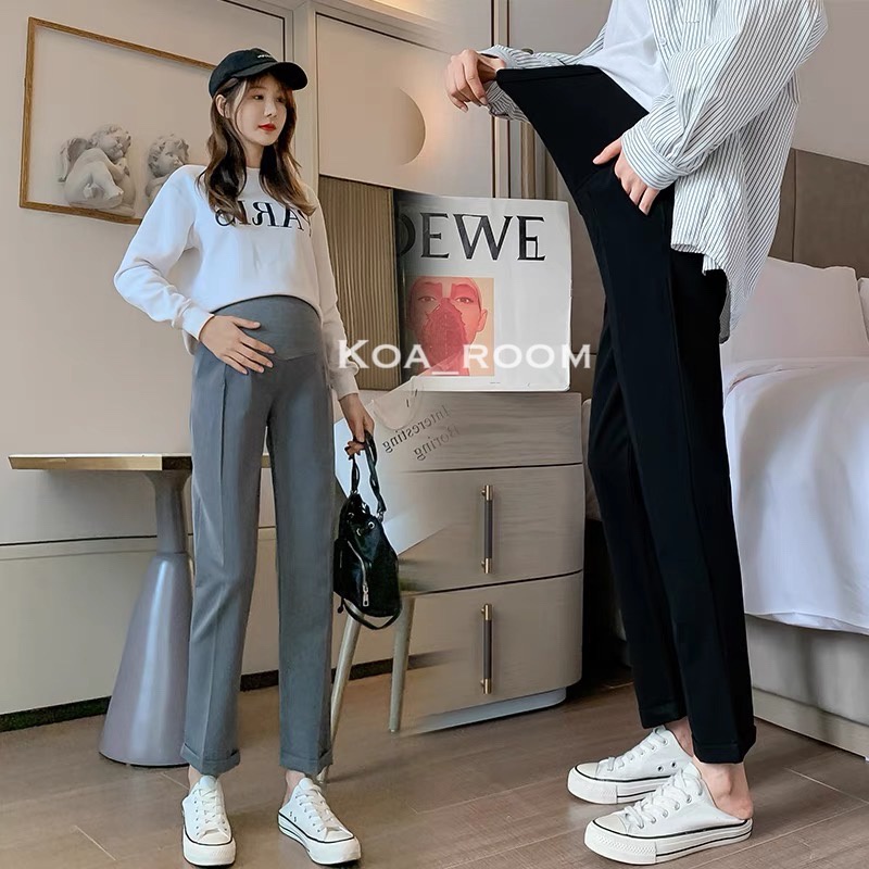 AP0613  Maternity Ankle Trousers ( Celana Hamil Ankle )