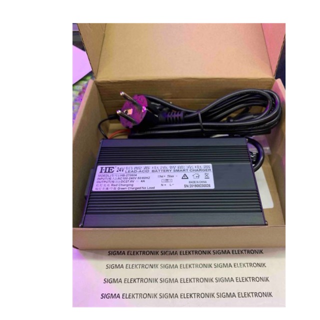CHARGER AKI KERING 24V 4AH