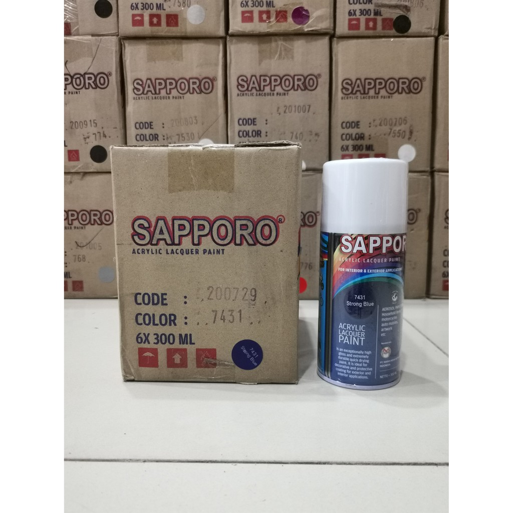 Cat Semprot Sapporo Paint 7431 Strong Blue