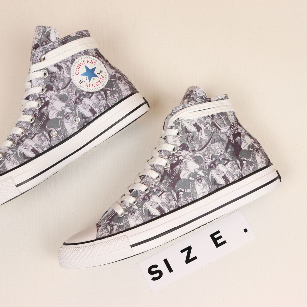 One  Piece X  Converse All Stars 100Th Mono