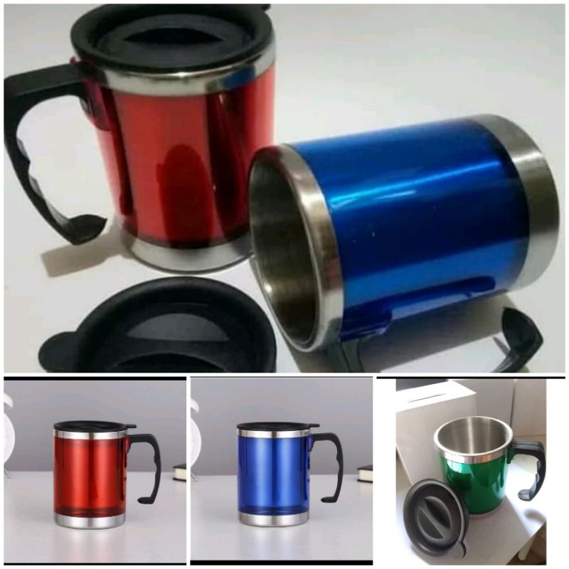 gelas mug stainless