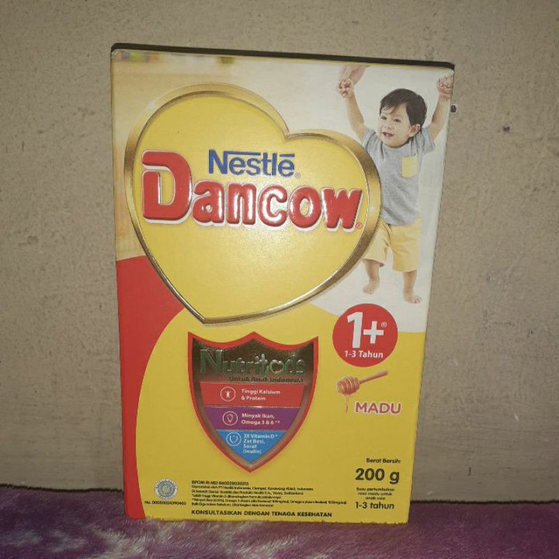 Nestle Dancow 1+ dengan Nutritods Susu Pertumbuhan 200 gram