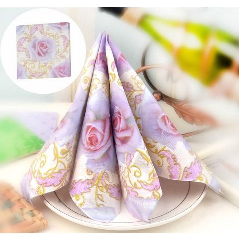 Decoupage Napkin - Tissue Decoupage 2Ply FL - Flower Bunch21 #14