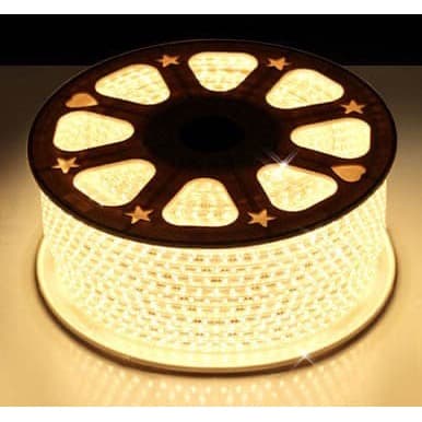 LAMPU SELANG LED STRIP 2835 / 220volt mata rapat (HARGA perMETER)