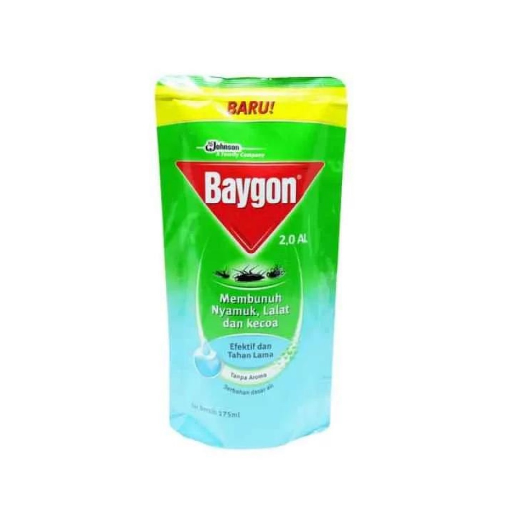 BAYGON CAIR TANPA AROMA REFILL 175ML