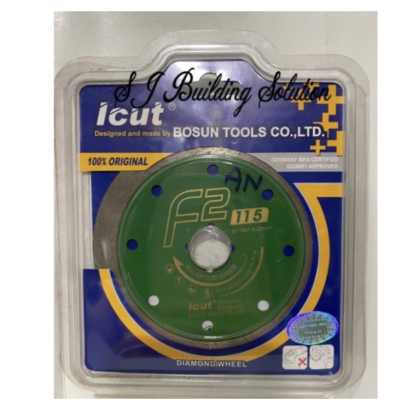 Mata potong keramik/ Mata gerinda Potong BOSUN/Mata potong granit murah Basah F2