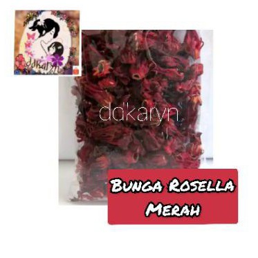 

1kg Teh bunga Rosela/rossella/rosella merah