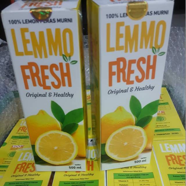 

Lemmo Fresh Jeruk Lemon Peras Asli