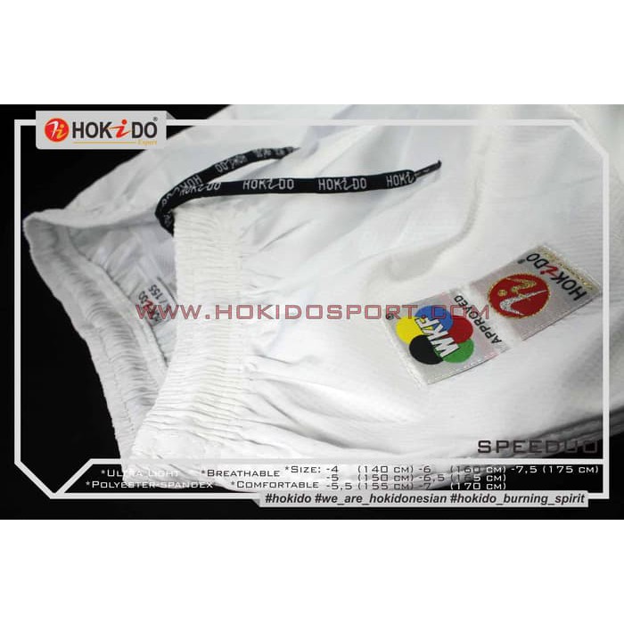 Baju Karate Kumite muvon Speeduo Wkf Approved Original