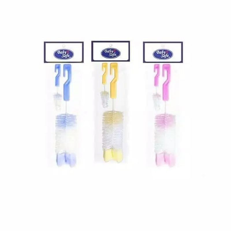 Baby Safe Bottle Brush BD037-1 dan BD037 Sikat Botol