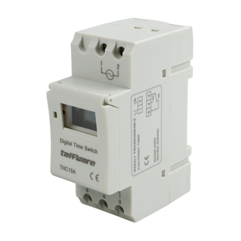 Digital Timer Switch - MCB Otomatis - MCB Power Timer Programmable Time Switch Relay