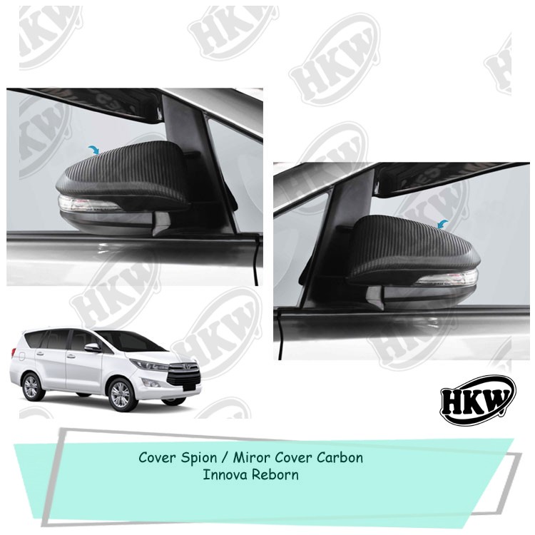 Cover Spion Mirror Cover Carbon Mobil Innova Reborn