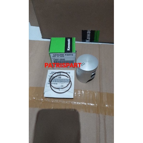 Piston plus ring seher dan ring set piston set kx65 kx 65 original kawasaki