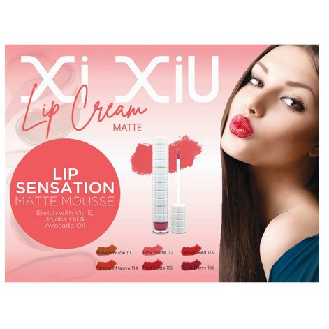 Xi Xiu Lip Cream Matte Halal BPOM | XIXIU Lipcream Mate