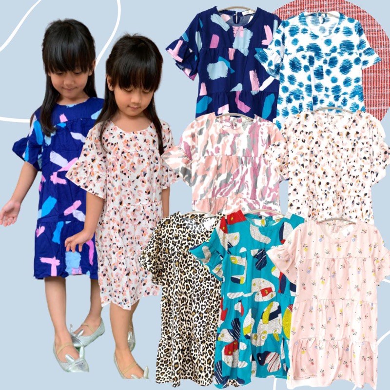 Dress Rayon Anak Zada