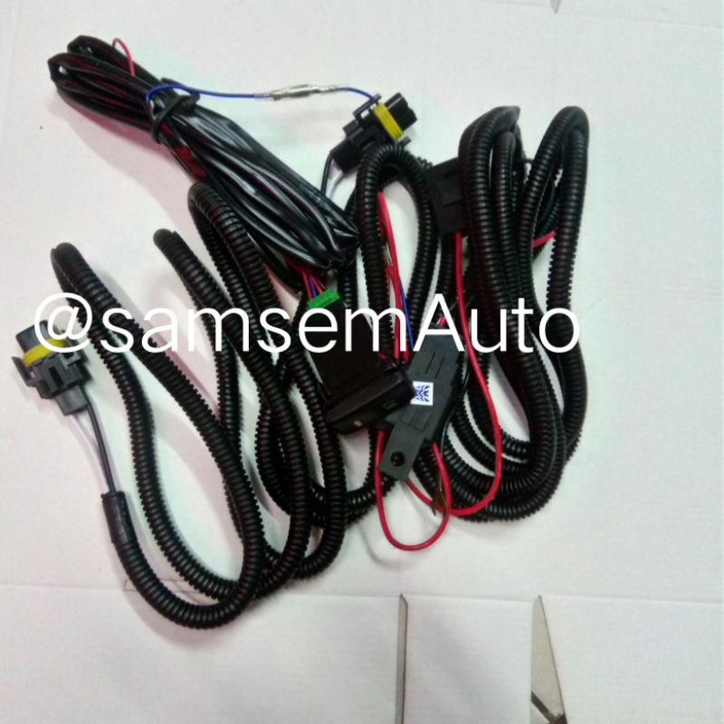 Jual Kabel Set Foglamp Nissan Livina Xtrail Serena March Dsb Shopee Indonesia