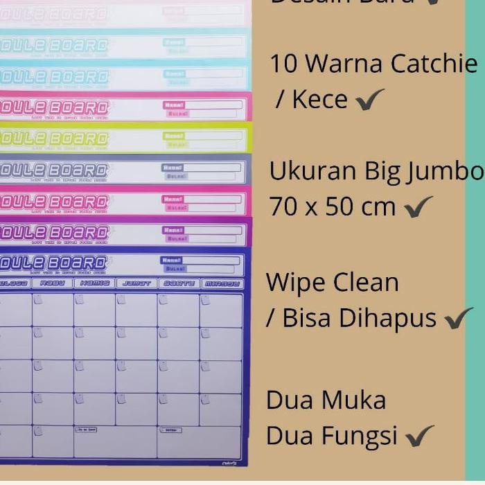 

10.10 SALE Schedule Board 10 Warna