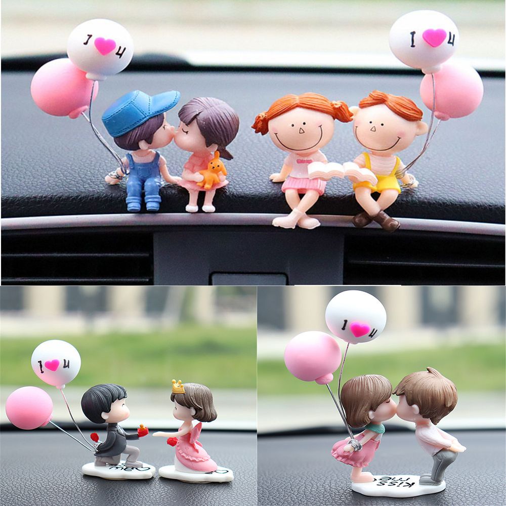 Suyou Miniatur Boneka Anak Laki-Laki / Perempuan Untuk Dekorasi Interior Mobil