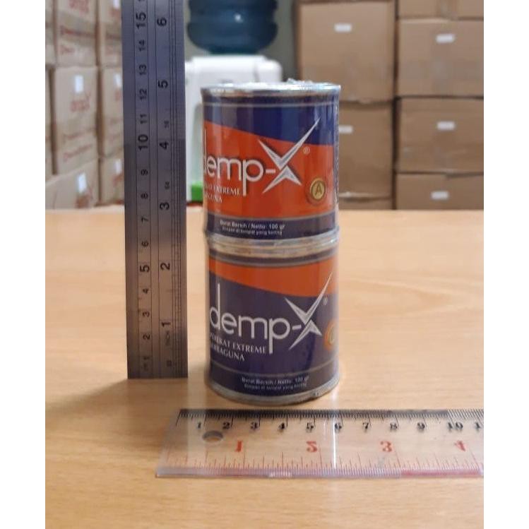 

Lem Demp-X Perekat Extreme Serbaguna , Lem 2 Komponen 200Gram Set