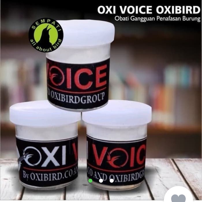 Vitamin Burung - Oxi Voice Oxivoice Oxibird Obat Burung Vitamin Penggacor Atasi Serak