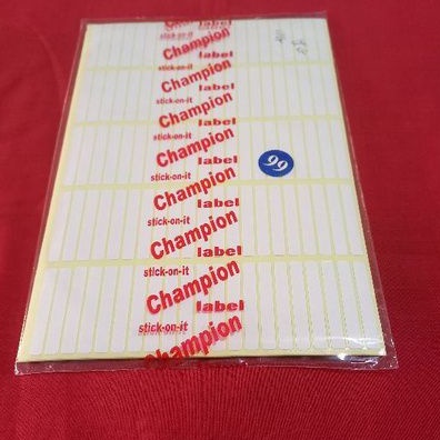 

Sticker Label No.99 (5x36 mm)