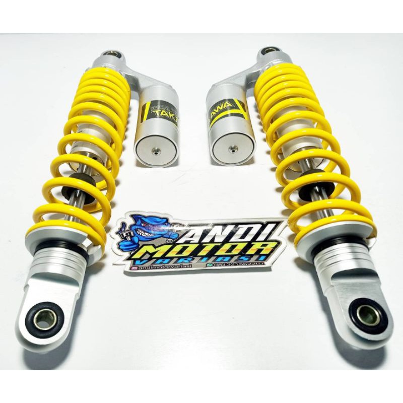 Shock Tabung Belakang 340mm 34cm Takegawa TG288 Supra Grand CB Rx King GLPro Copy DBS Ride It Kayaba