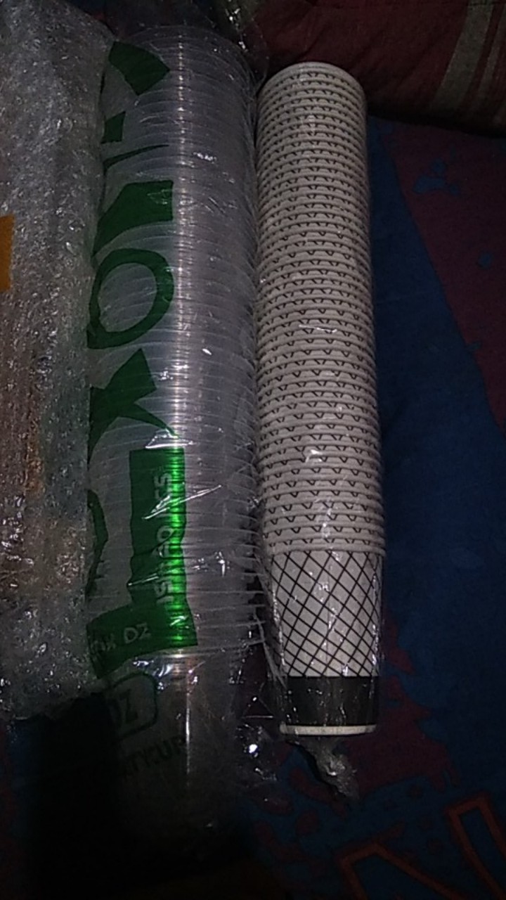 [50 Pcs] Gelas Plastik Pop Ice Polos 12 Oz