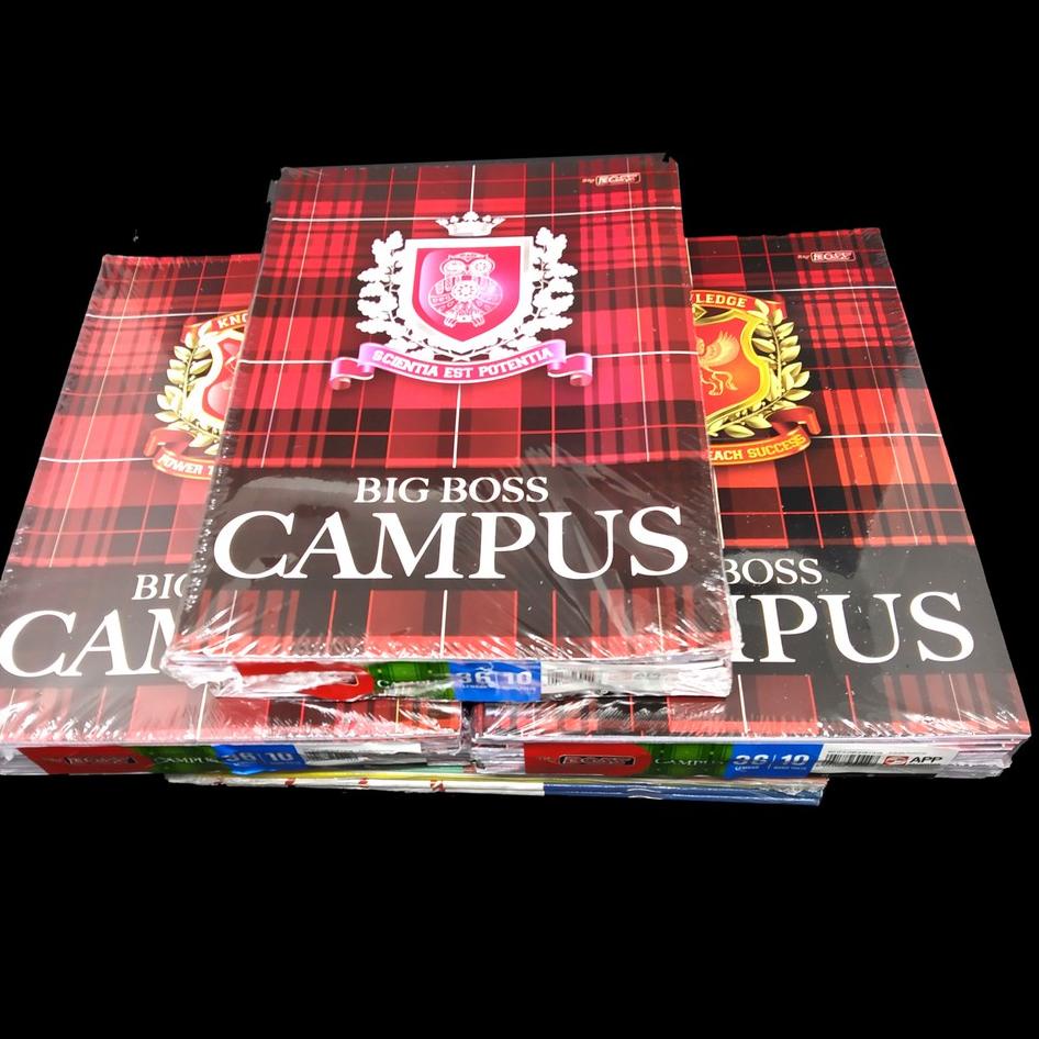 

Banyak Dipakai.. Buku Tulis BIG BOSS 36 Campus / Boxy
