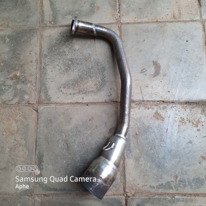 header pipa leher knalpot NMAX OLD ixil original 60mm not r9 akrapovic arrow remus