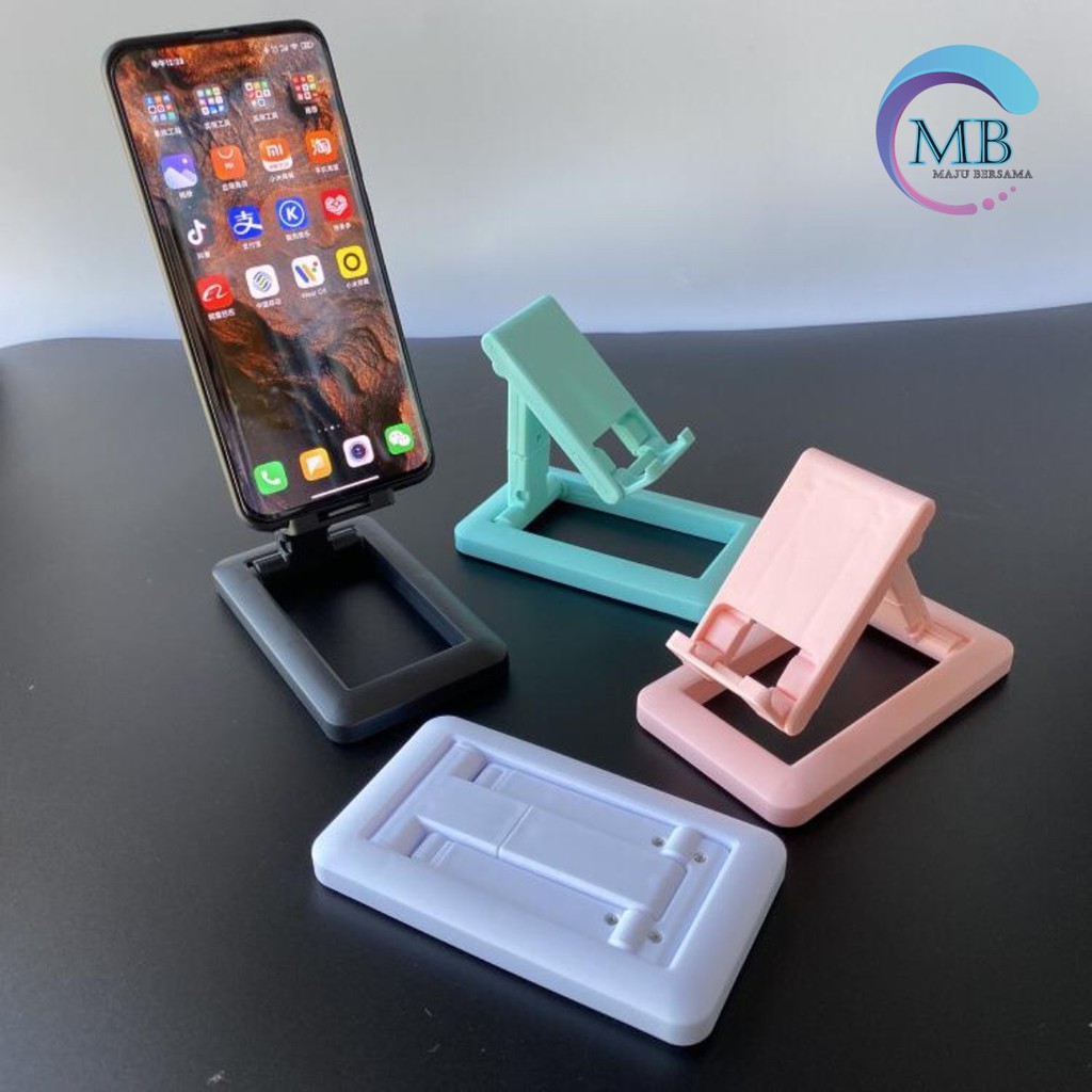 BM096 Bracket Holder phone Stand universal folding dudukan Hp tablet MB590