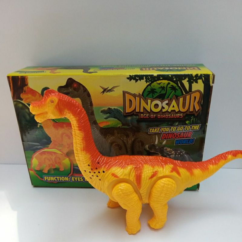 Mainan Dinosaurus Baterai