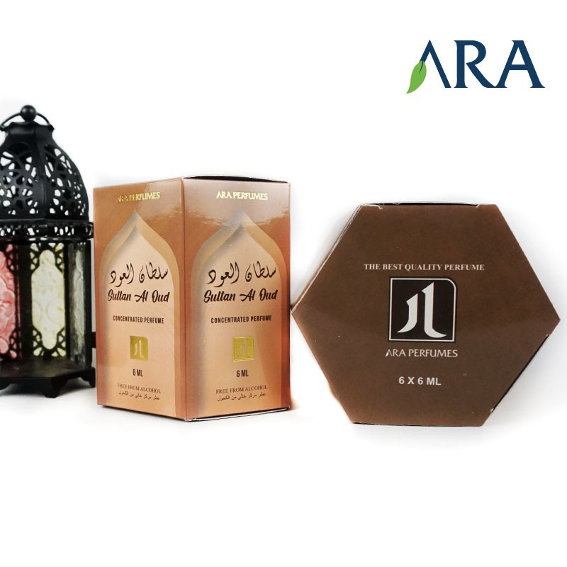 PARFUM ARA PERFUMES 6 ML / PARFUM KHAS ARAB OLEH OLEH HAJI 6 ML