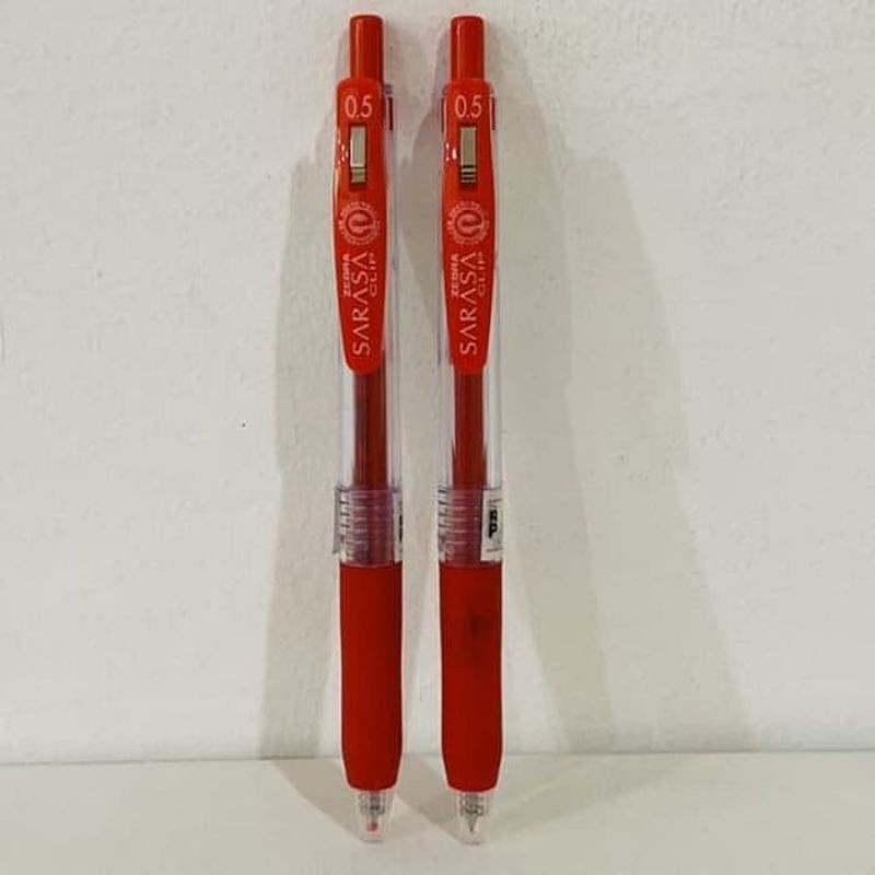 

Pulpen Gel Zebra Sarasa 0.5mm Merah