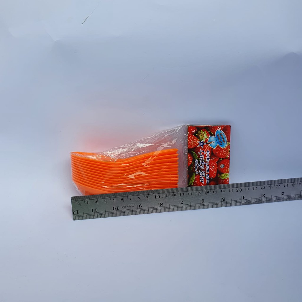 1pcs Sendok Sup Plastik
