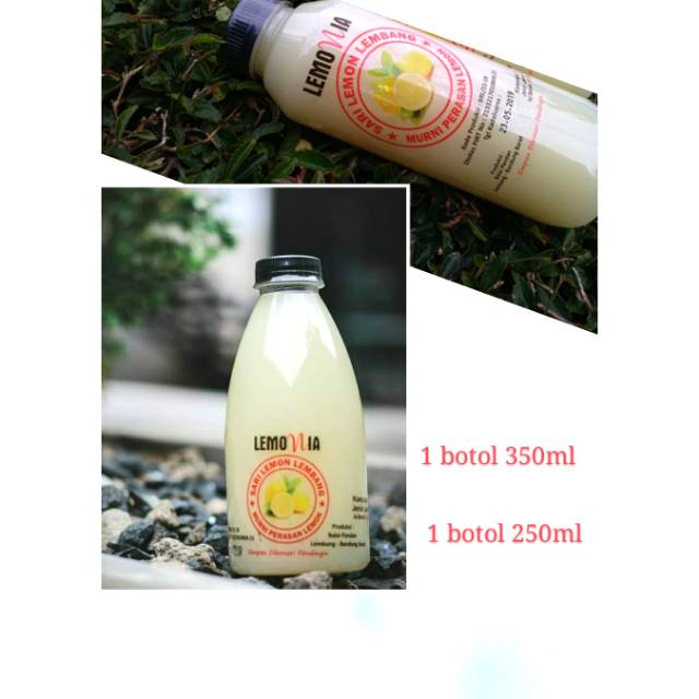 

Pelangsing Lemon Lemonia paket 2 botol 350ml+250ml