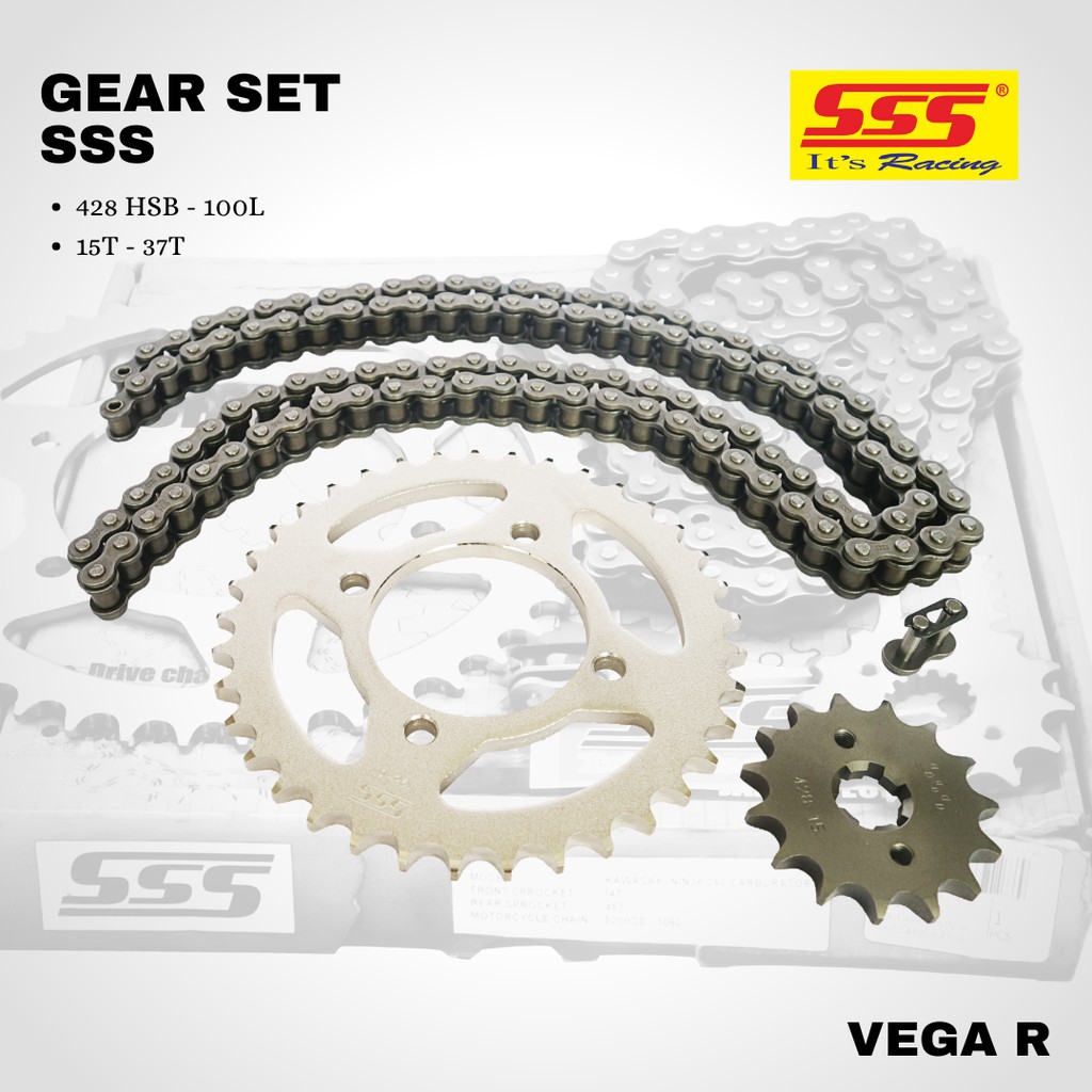 Gear gir paket set sss Vega r 428 15 37