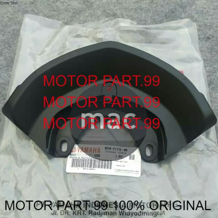 COVER SIDE 5 BELAKANG X RIDE 125 XRIDE X-RIDE 125 ASLI BY8-F171E-00