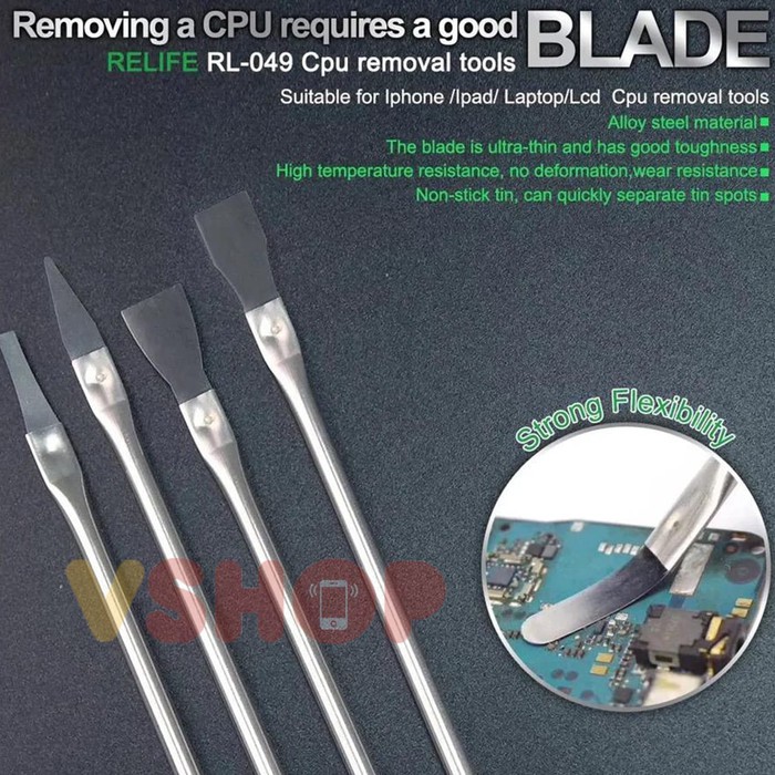 CPU REMOVAL TOOLS RELIFE RL-049 - ALAT PEMBONGKAR CPU - CPU CUTTER