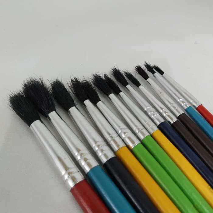 Kuas Cat Lukis air Paint Brush No 1 no1 midoland
