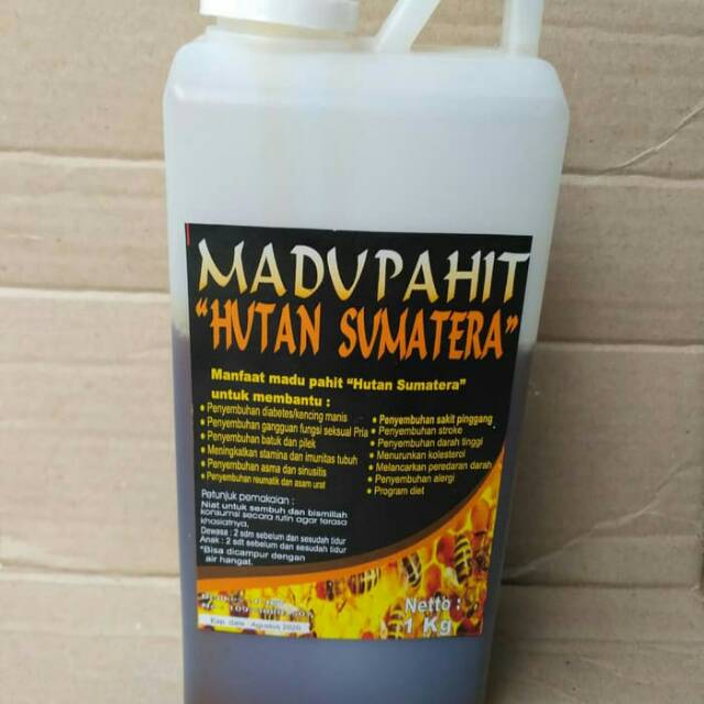 

Madu pahit hutan Sumatera 1 kg.