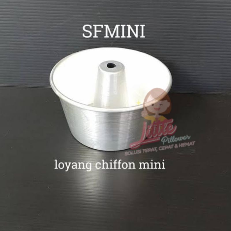 (LS10) Loyang Sifon Mini Diameter 10cm - Loyang Chiffon Mini Kue Bolu Mini
