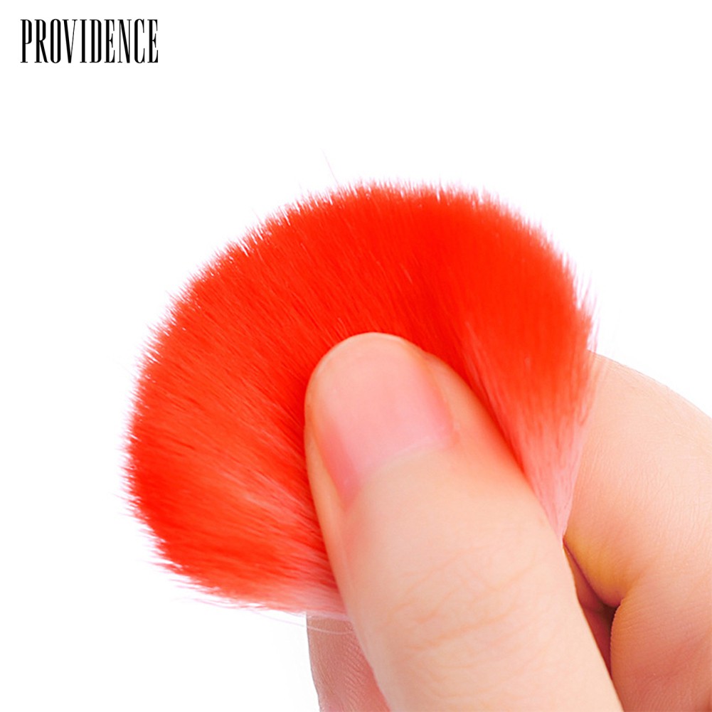 Providence Colorful Soft Hair Nail Art Brush UV Gel Cleaning Tool for Manicure Pedicure