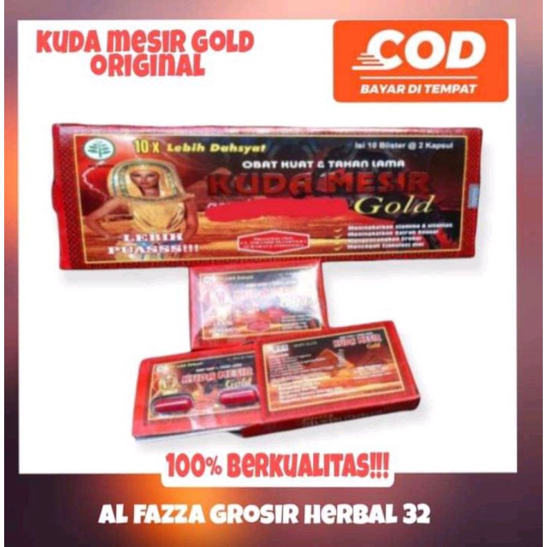 Kuda mesir gold original
